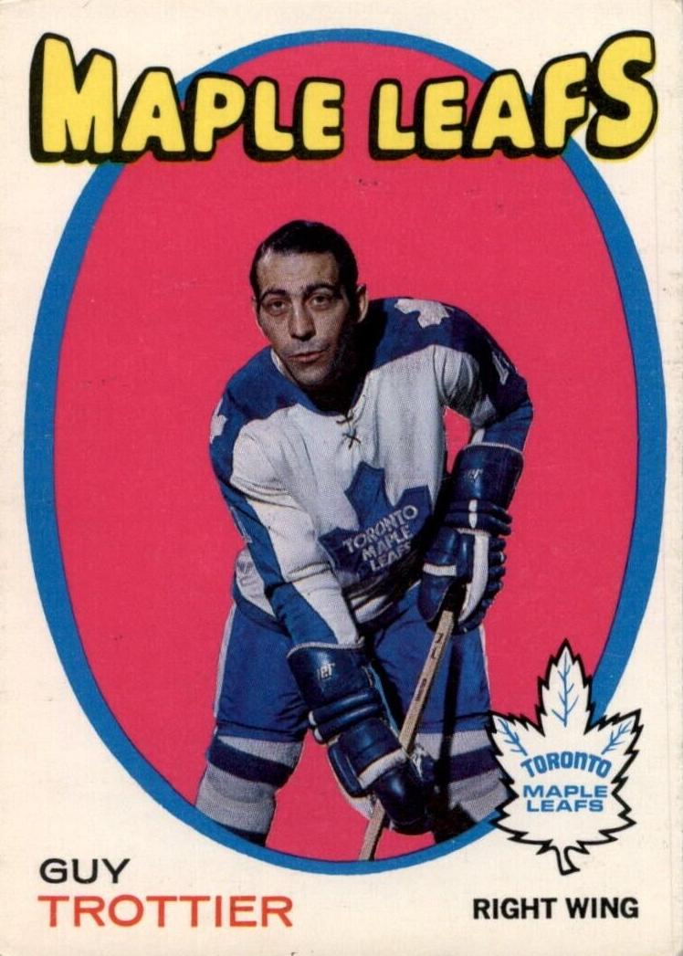 1971 O-Pee-Chee Hockey Guy Trottier #5