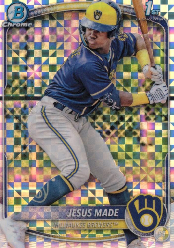 2025 Bowman Chrome Prospects Baseball X-Fractor Jesus Made #BCP-50