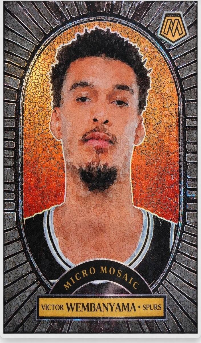 2024 Panini Mosaic Basketball Victor Wembanyama #7 PSA 10