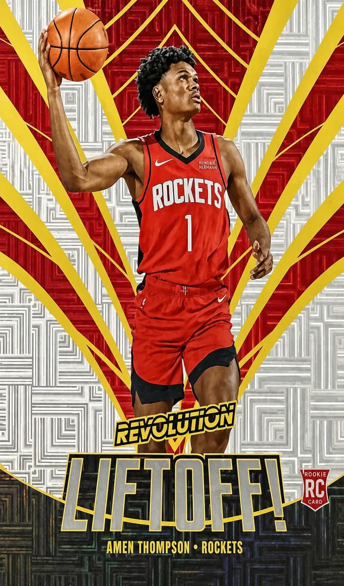 2023 Panini Revolution Basketball Levels Amen Thompson #8