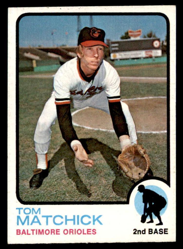 1973 Topps Baseball Tom Matchick #631 PSA 9