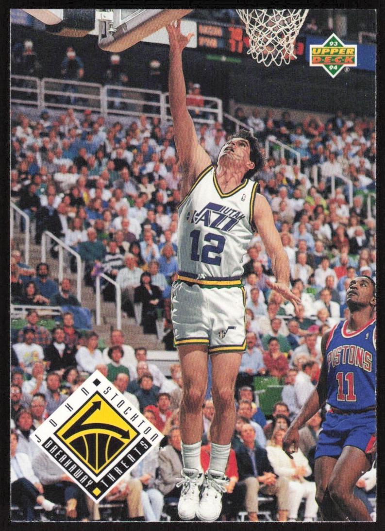 1993 Upper Deck Basketball John Stockton #445