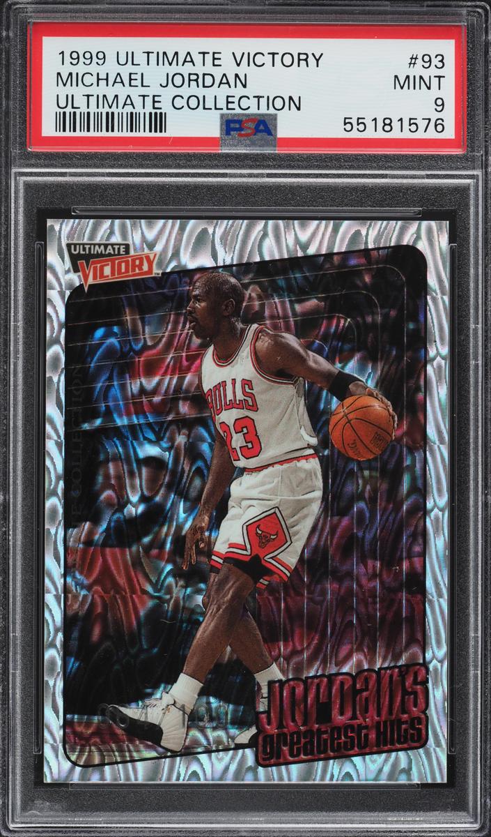 1999 Upper Deck Ultimate Victory Basketball Ultimate Collection Michael Jordan #93 BGS 8
