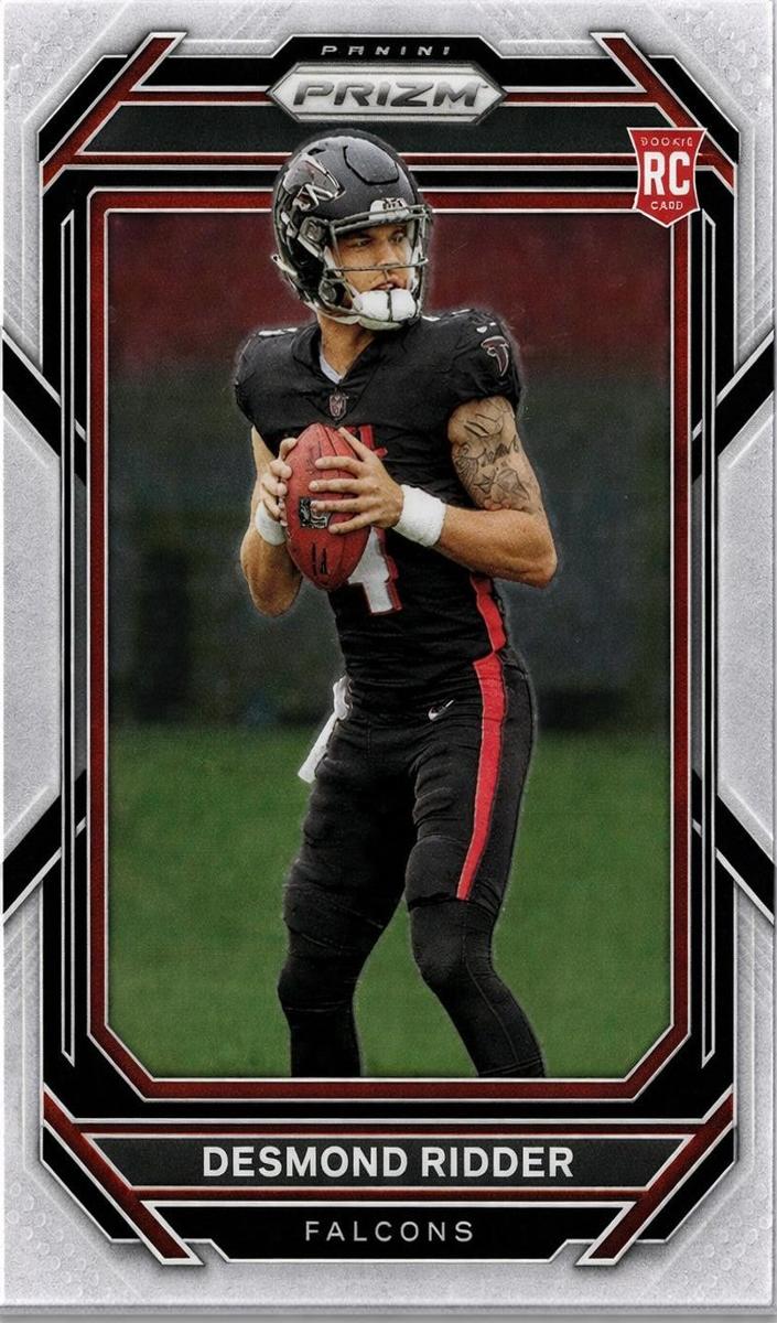 2022 Panini Prizm Football Desmond Ridder #302 PSA 9