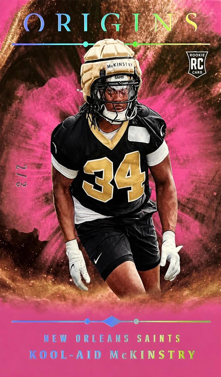 2024 Panini Origins Football Pink Kool-Aid McKinstry #123
