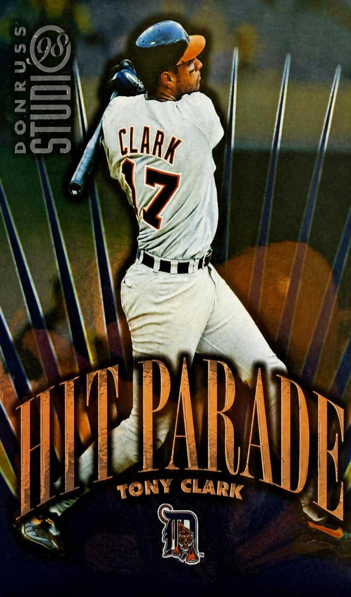 1998 Donruss Studio Baseball Tony Clark #17