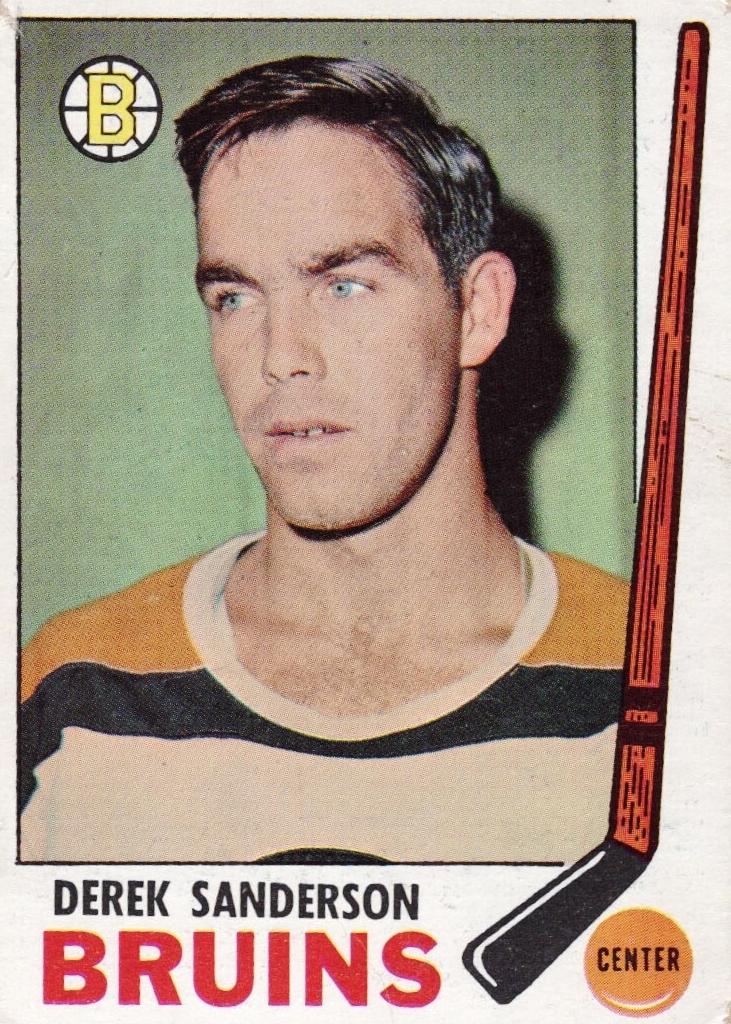 1969 Topps Hockey Derek Sanderson #31