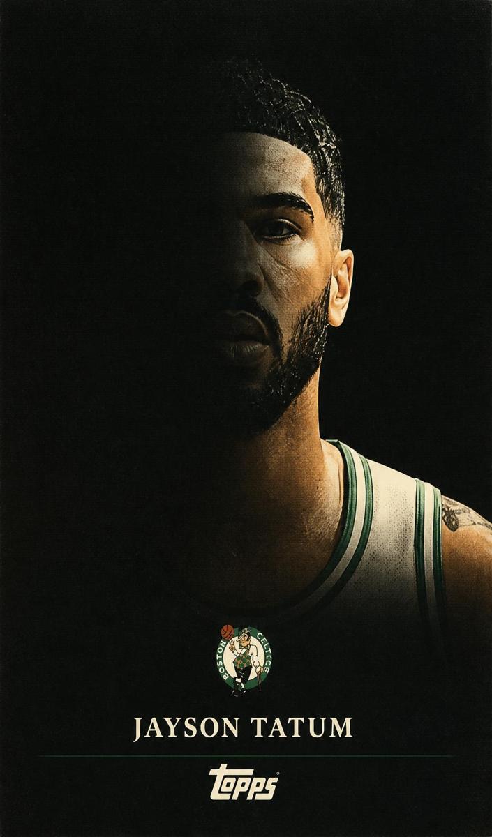 2025 Topps Midnight Basketball Jayson Tatum #TL-9