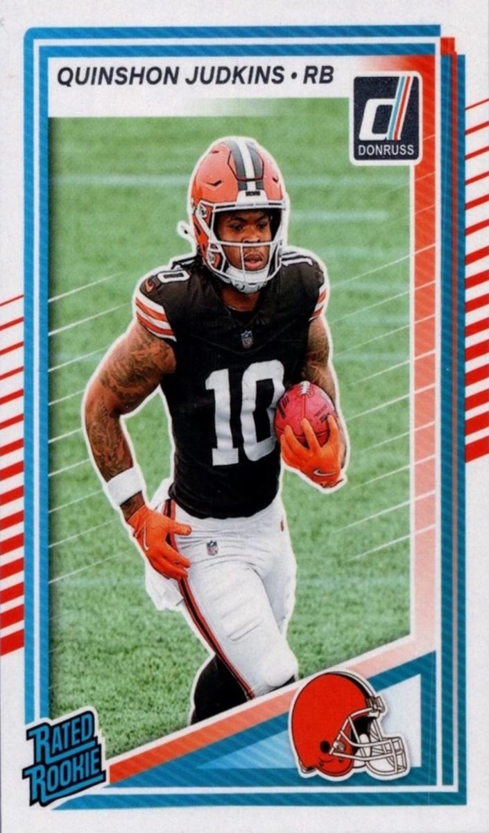 2025 Panini Donruss Football Quinshon Judkins #330 PSA 9
