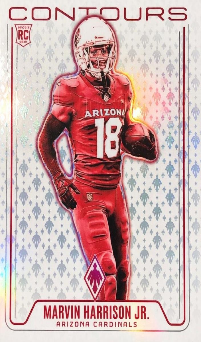 2024 Panini Phoenix Football Teal Marvin Harrison Jr. #CON-MHJ
