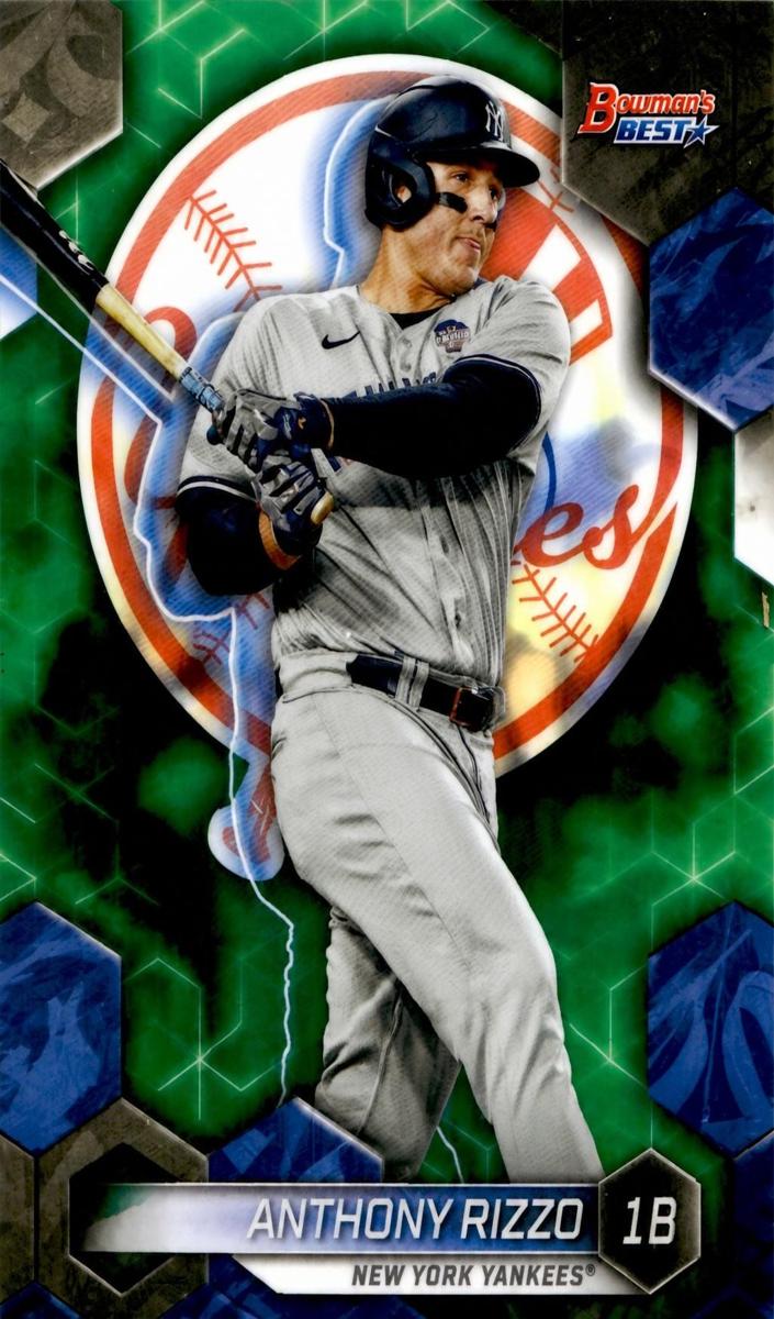 2023 Bowman's Best Baseball Green Anthony Rizzo #56