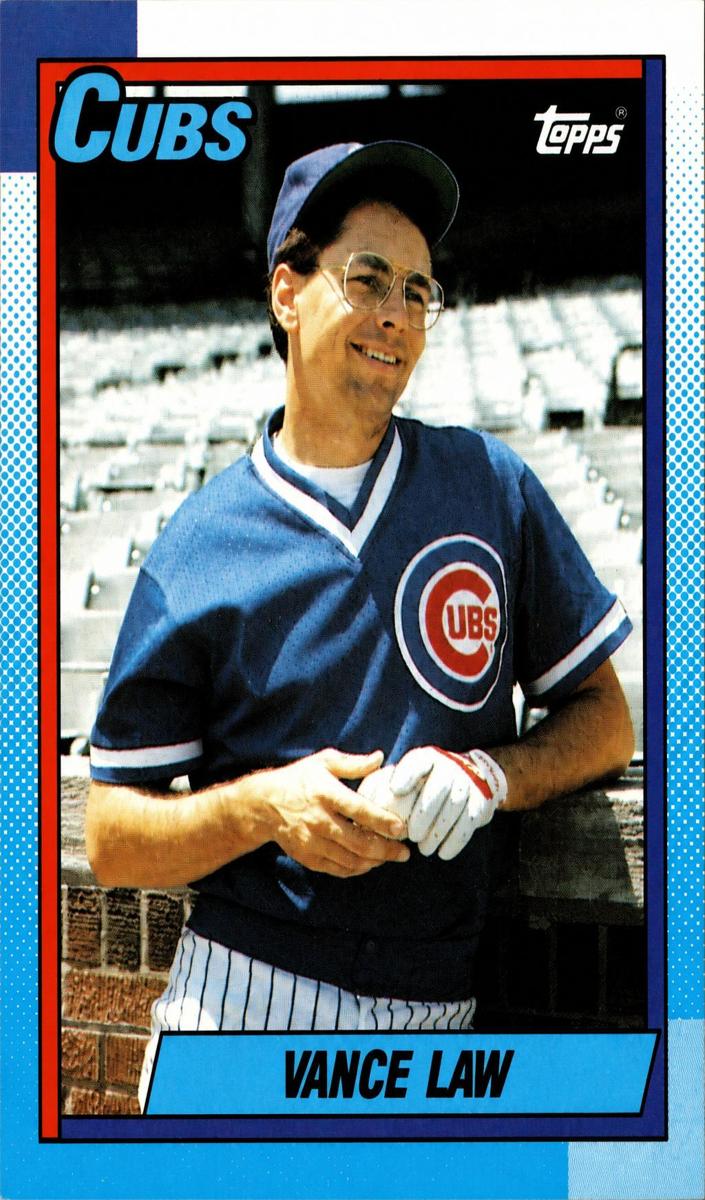 1990 Topps Baseball Vance Law #287