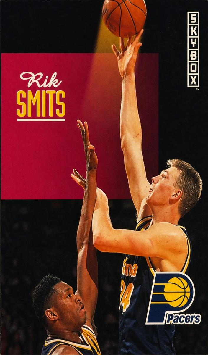 1992 Skybox Basketball Rik Smits #100 PSA 9