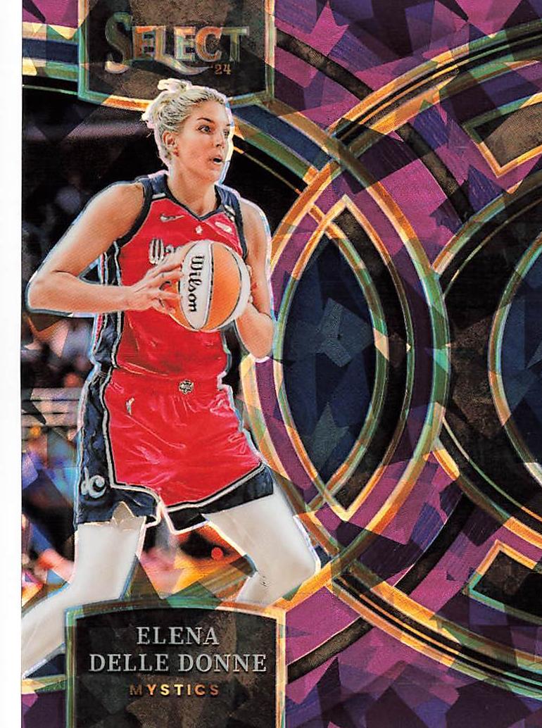 2024 Panini Select WNBA Basketball Purple Ice Elena Delle Donne #123