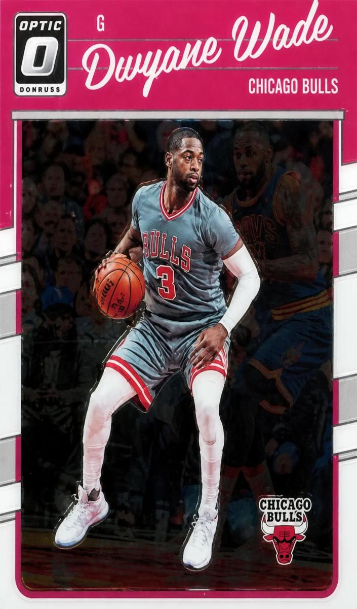 2016 Donruss Optic Basketball Dwyane Wade #12 PSA 9