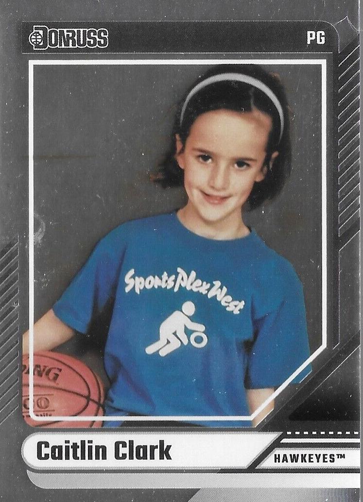 2024 Panini Caitlin Clark Collection Basketball Metalized Caitlin Clark #18 PSA 6.5