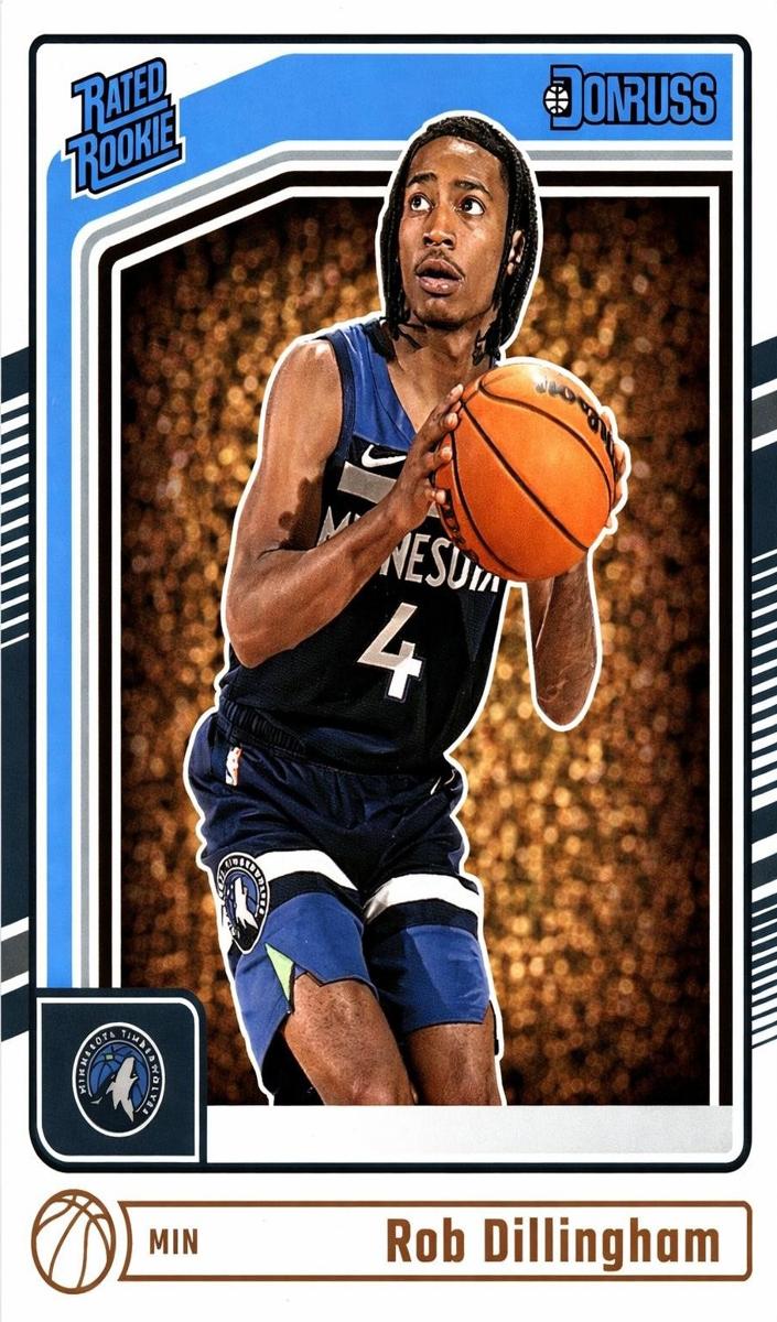 2024 Panini Donruss Basketball Rob Dillingham #204 PSA 9