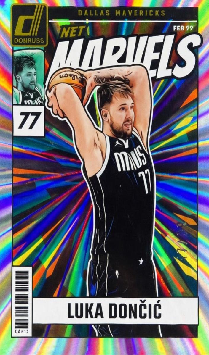 2024 Panini Donruss Basketball Holo Laser Luka Doncic #16