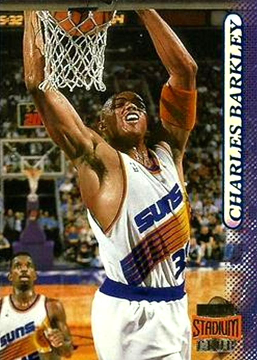 1996 Topps Stadium Club Basketball Charles Barkley #57