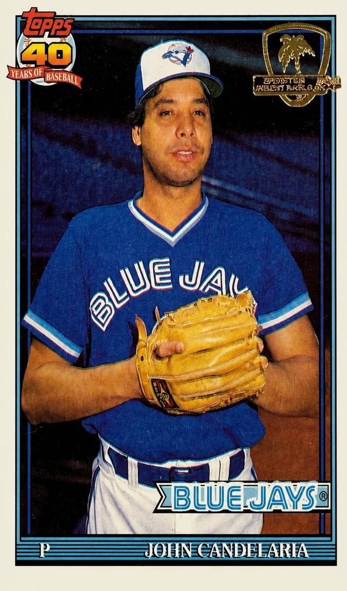 1991 Topps Baseball John Candelaria #777 PSA 8.5