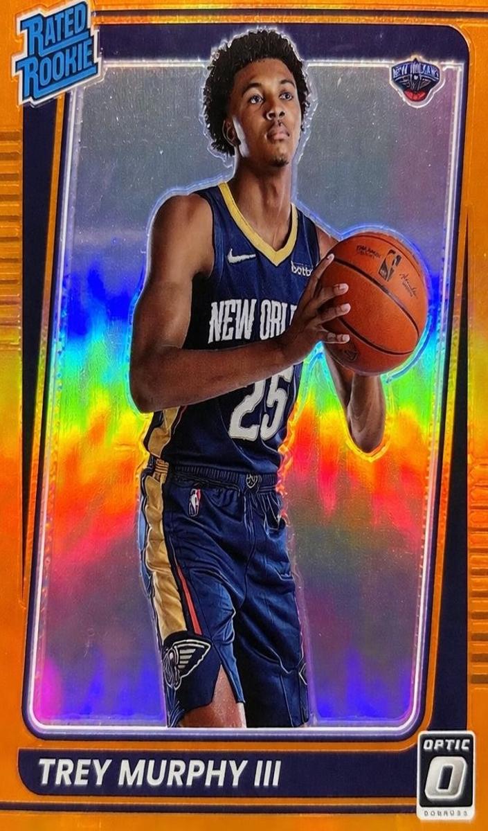 2021 Donruss Optic Basketball Orange Trey Murphy III #178