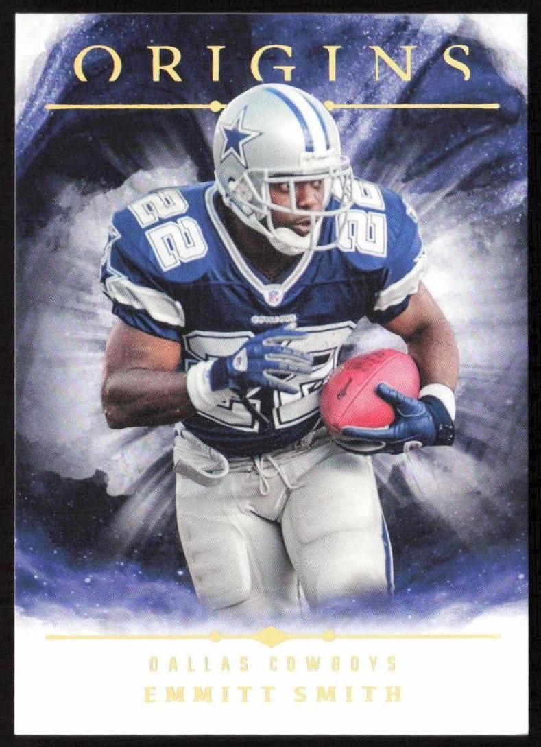 2024 Panini Origins Football Emmitt Smith #21 PSA 8