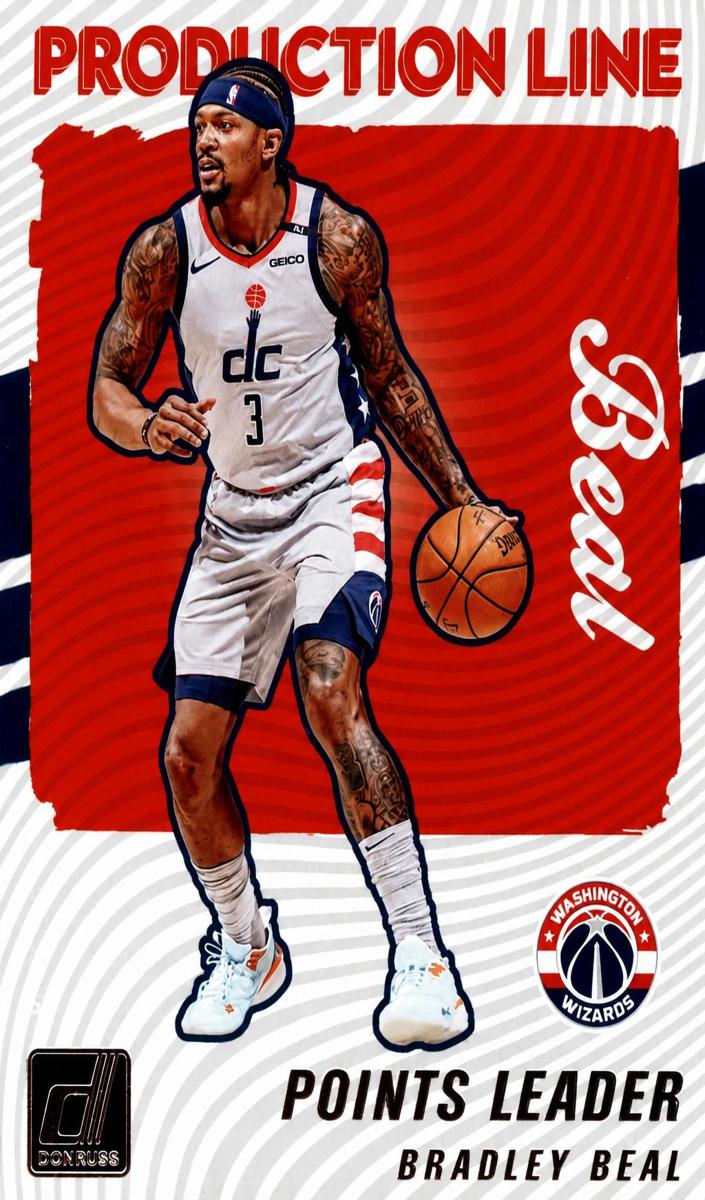 2021 Panini Donruss Basketball Bradley Beal #9