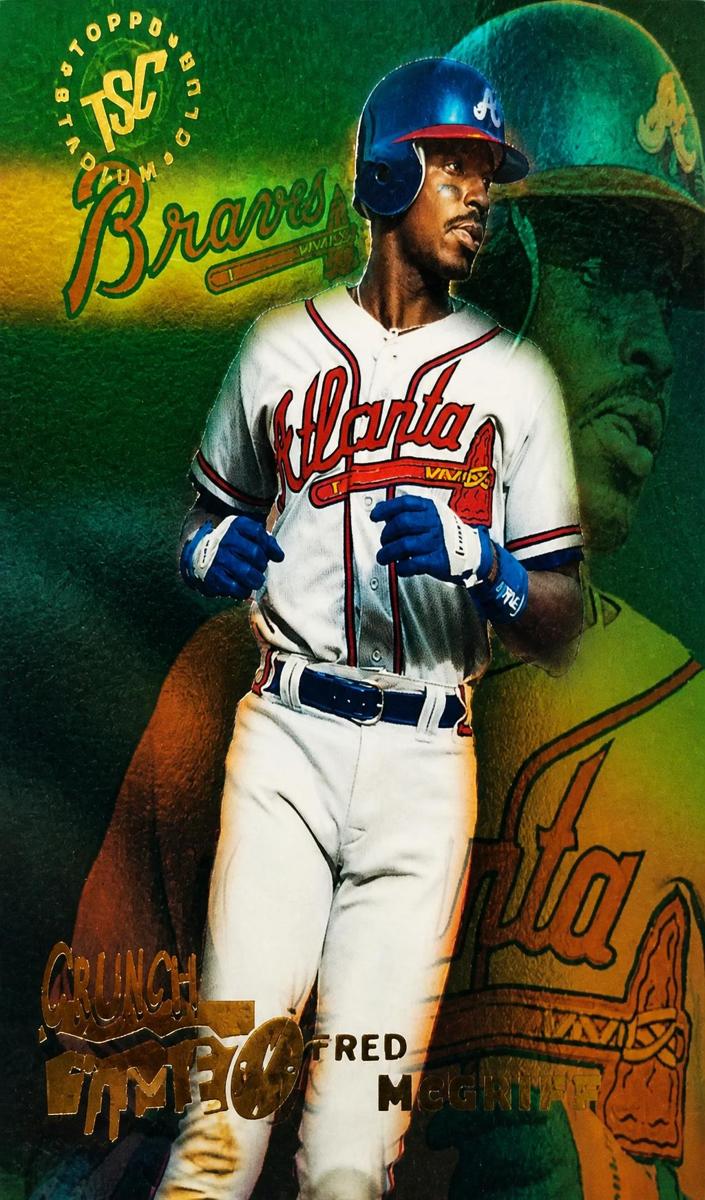 1995 Topps Stadium Club Baseball Fred McGriff #13