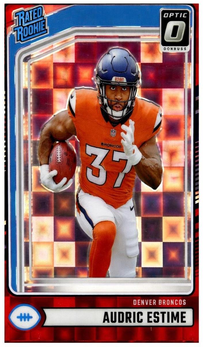 2024 Panini Donruss Football Red Pandora Audric Estime #335
