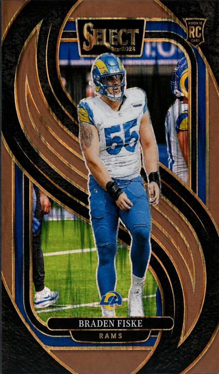2024 Panini Select Football Copper Shock Braden Fiske #171