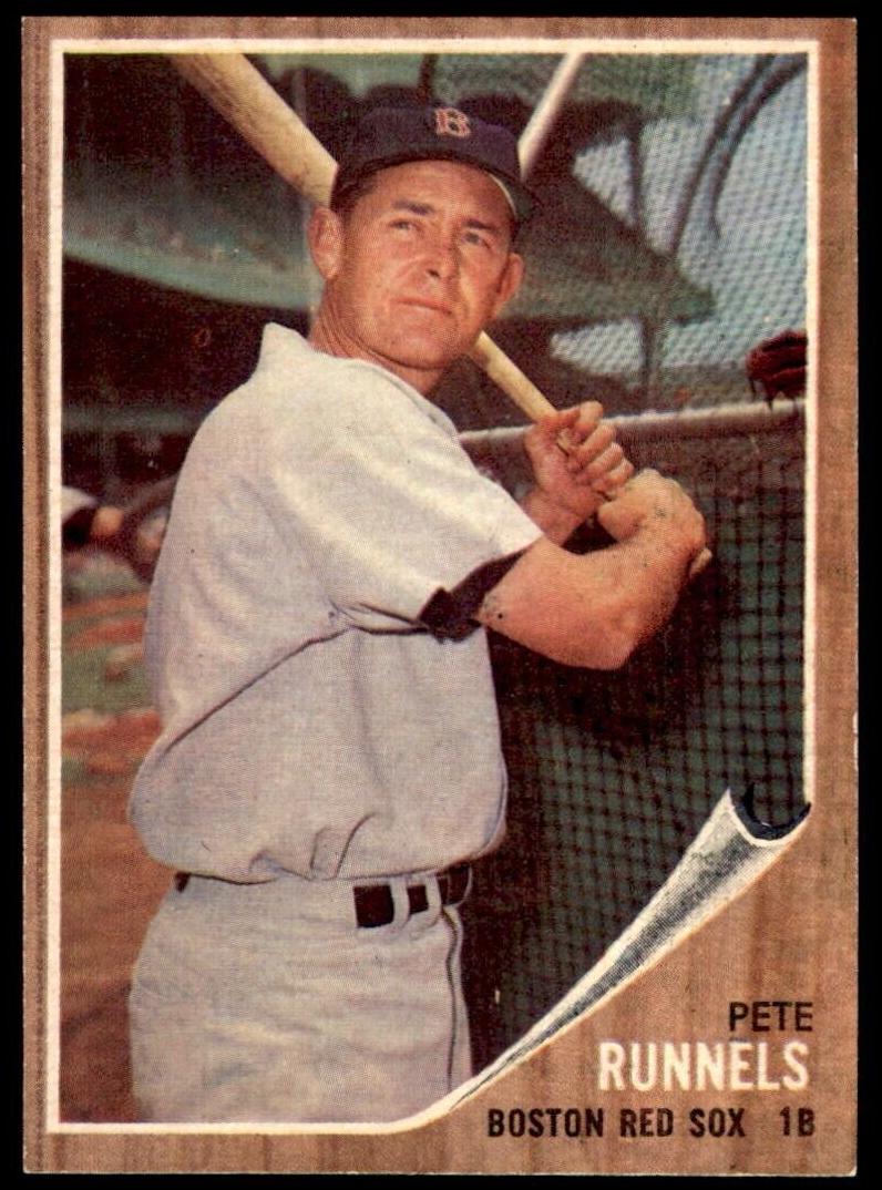 1962 Topps Baseball Pete Runnels #3 PSA 6.5
