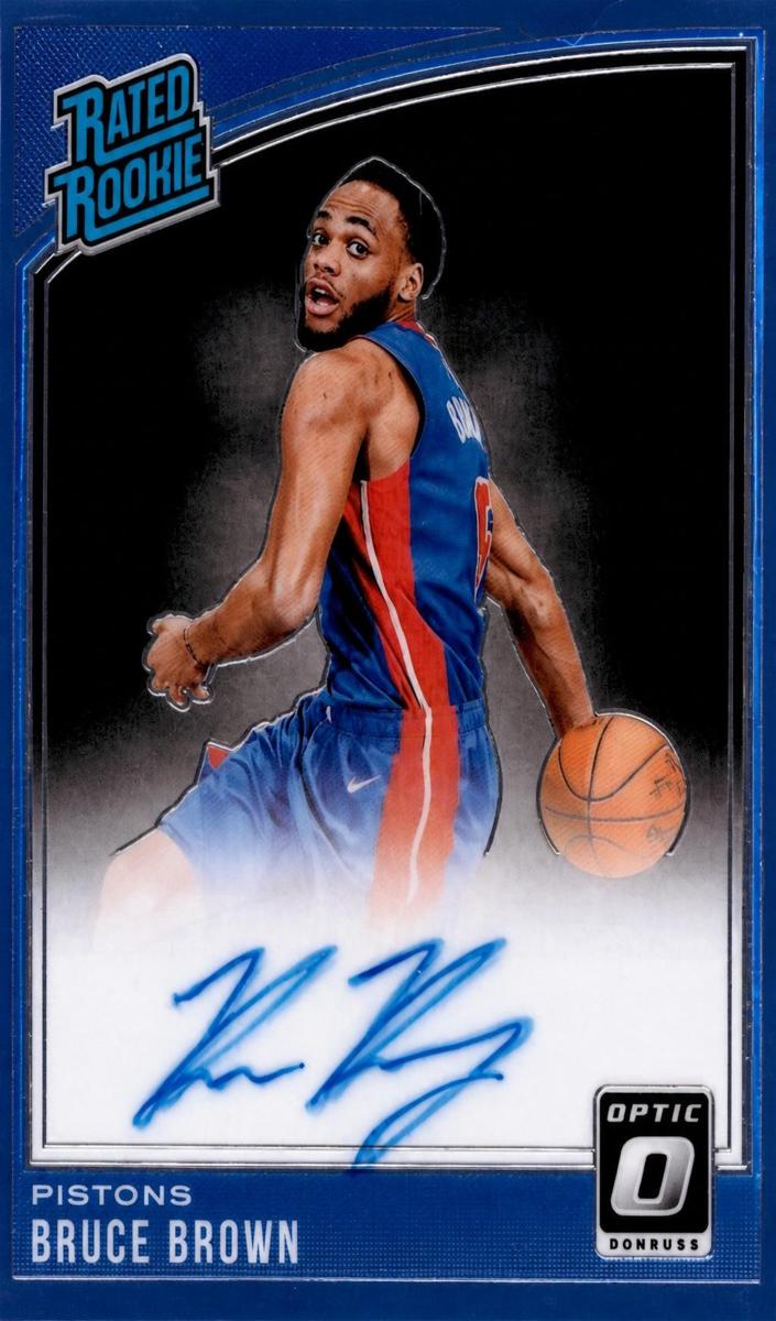 2018 Donruss Optic Basketball Bruce Brown #161