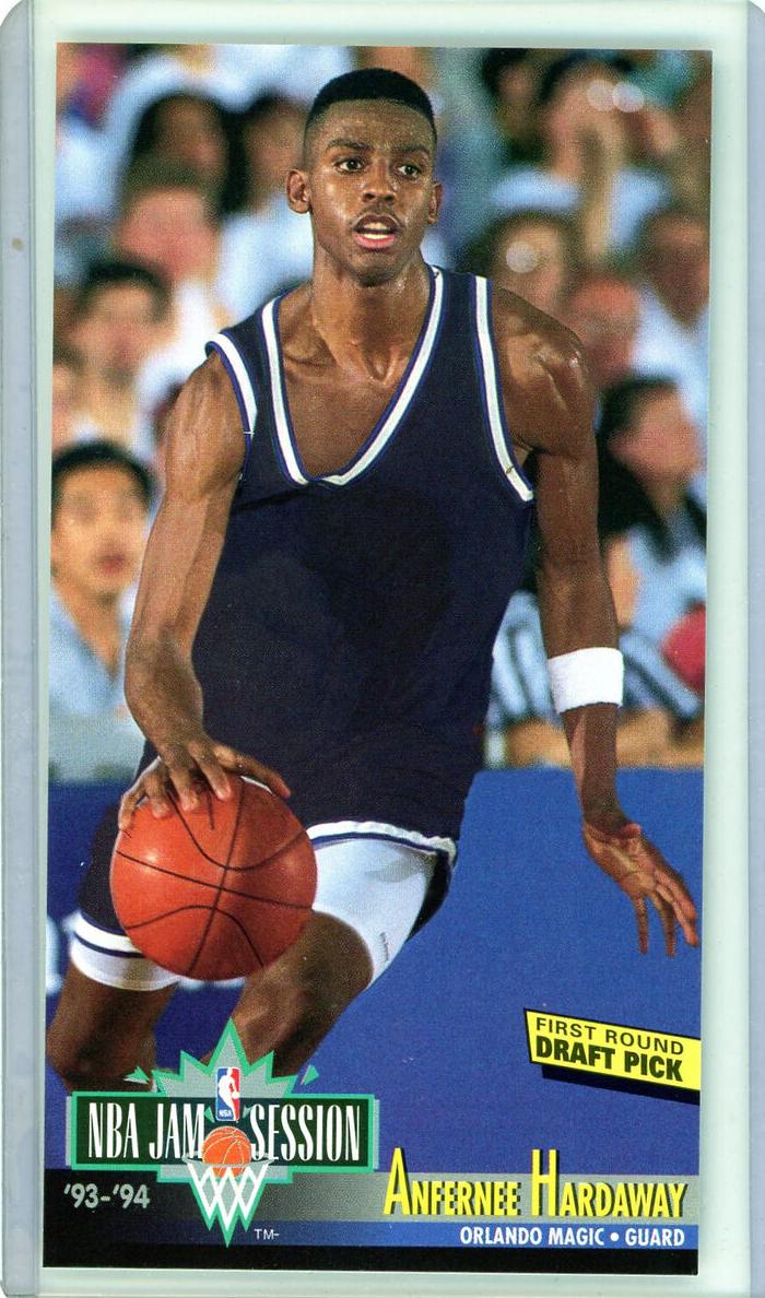 1993 Fleer Basketball Anfernee Hardaway #159