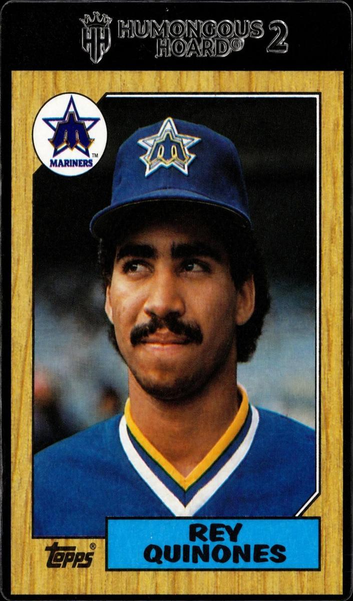 1987 Topps Baseball Rey Quinones #561 PSA 8