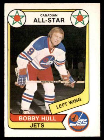 1976 O-Pee-Chee WHA Hockey Bobby Hull #65 PSA 9