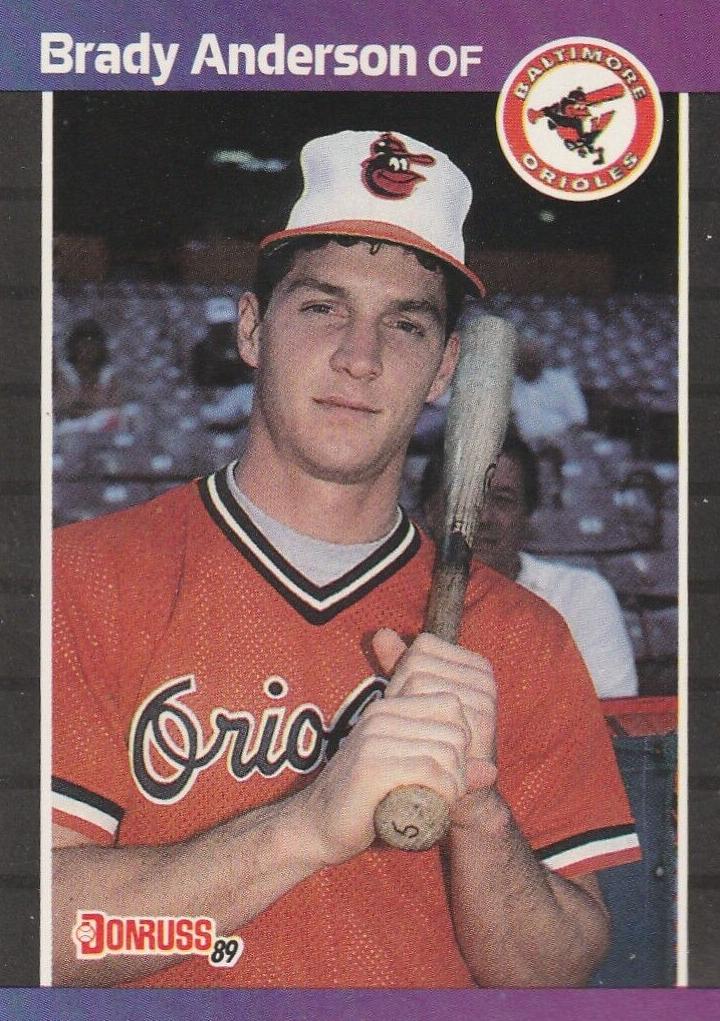 1989 Donruss Baseball Brady Anderson #519 PSA 9