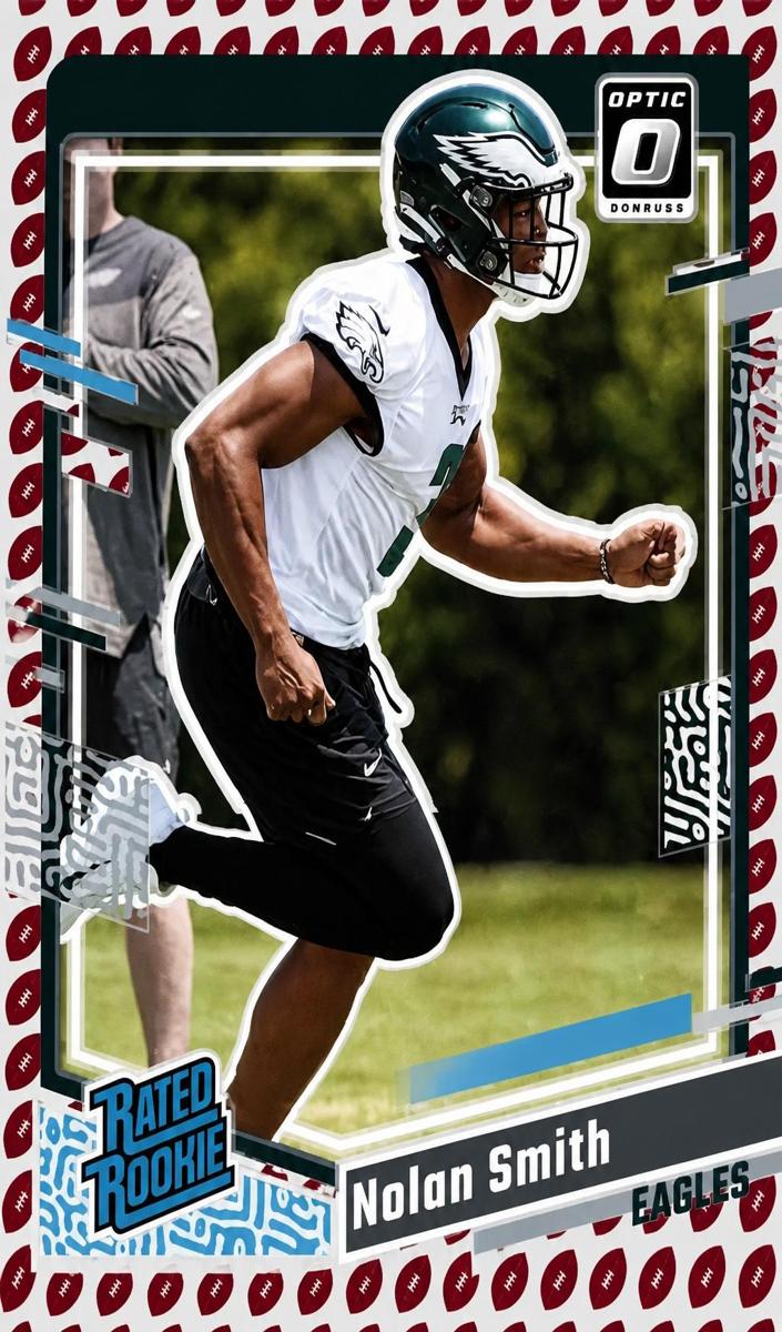 2023 Panini Donruss Football Football Emoji Nolan Smith #382