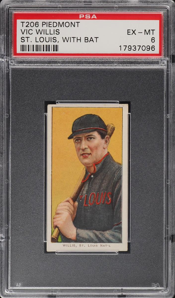 1909-11 T206 Baseball Batting Vic Willis #NNO