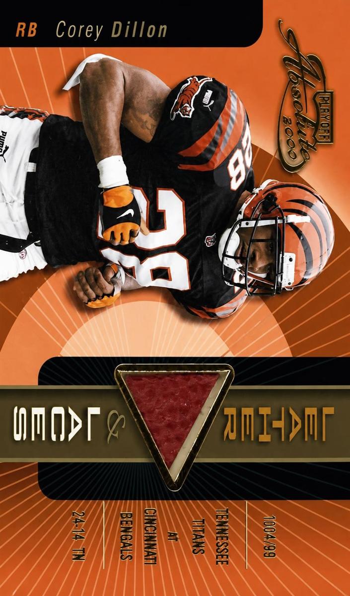 2000 Playoff Absolute Football Corey Dillon #CD28