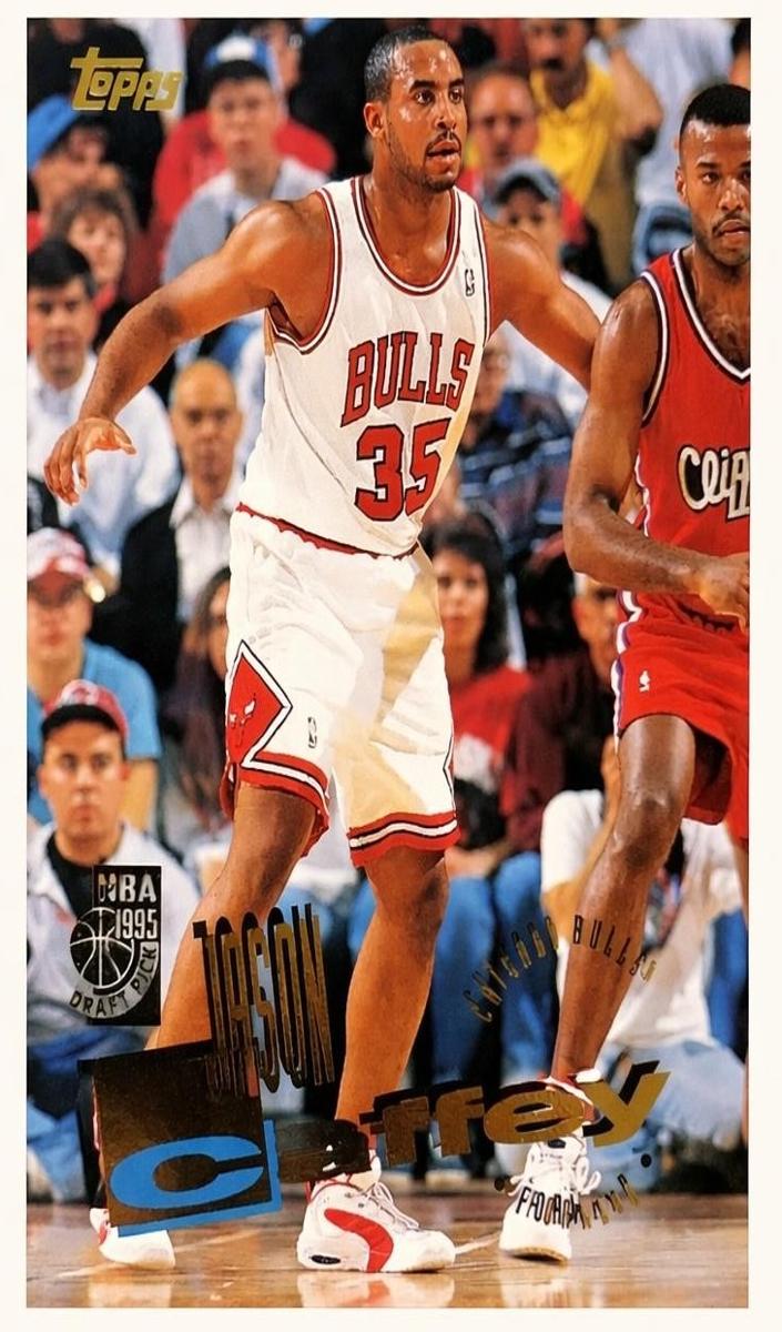 1995 Topps Basketball Jason Caffey #246 PSA 9