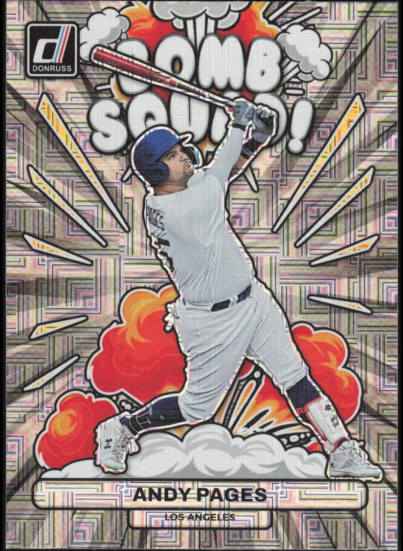2023 Panini Donruss Baseball Andy Pages #BS6 PSA 9
