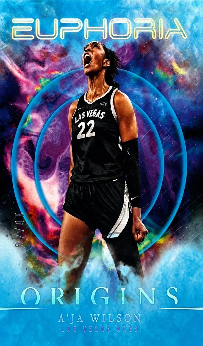 2024 Panini Origins WNBA Basketball Teal A'ja Wilson #8