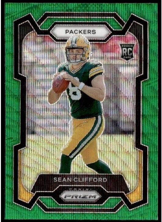 2023 Panini Prizm Football Green Wave Sean Clifford #338