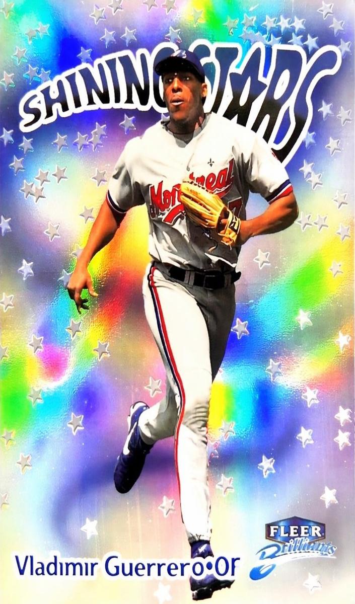 1999 Fleer Brilliants Baseball Pulsars Vladimir Guerrero #14 SS