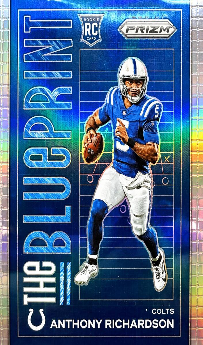 2023 Panini Prizm Football Anthony Richardson #BP-14 PSA 8.5