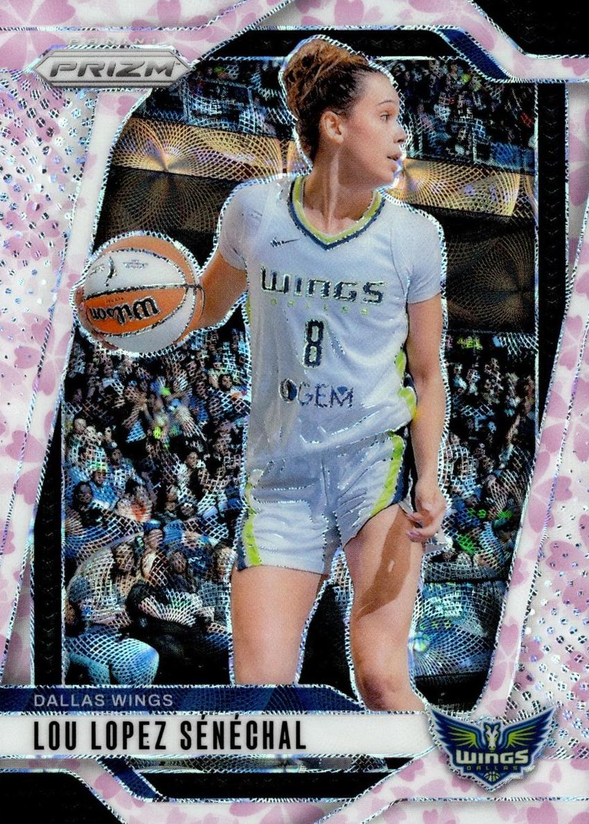 2024 Panini Prizm WNBA Basketball Cherry Blossom FOTL Lou Lopez Senechal #121