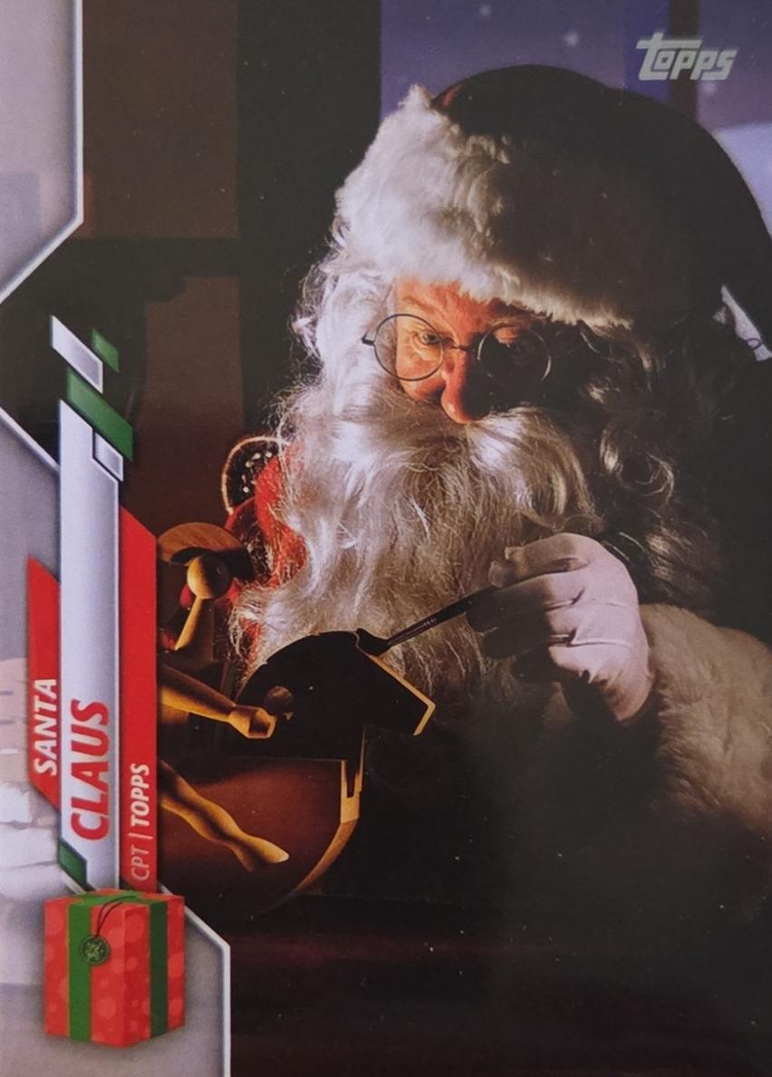 2025 Topps Holiday Baseball Santa Claus #TSA-20