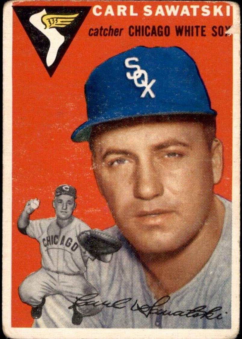 1954 Topps Baseball Carl Sawatski #198 PSA 6