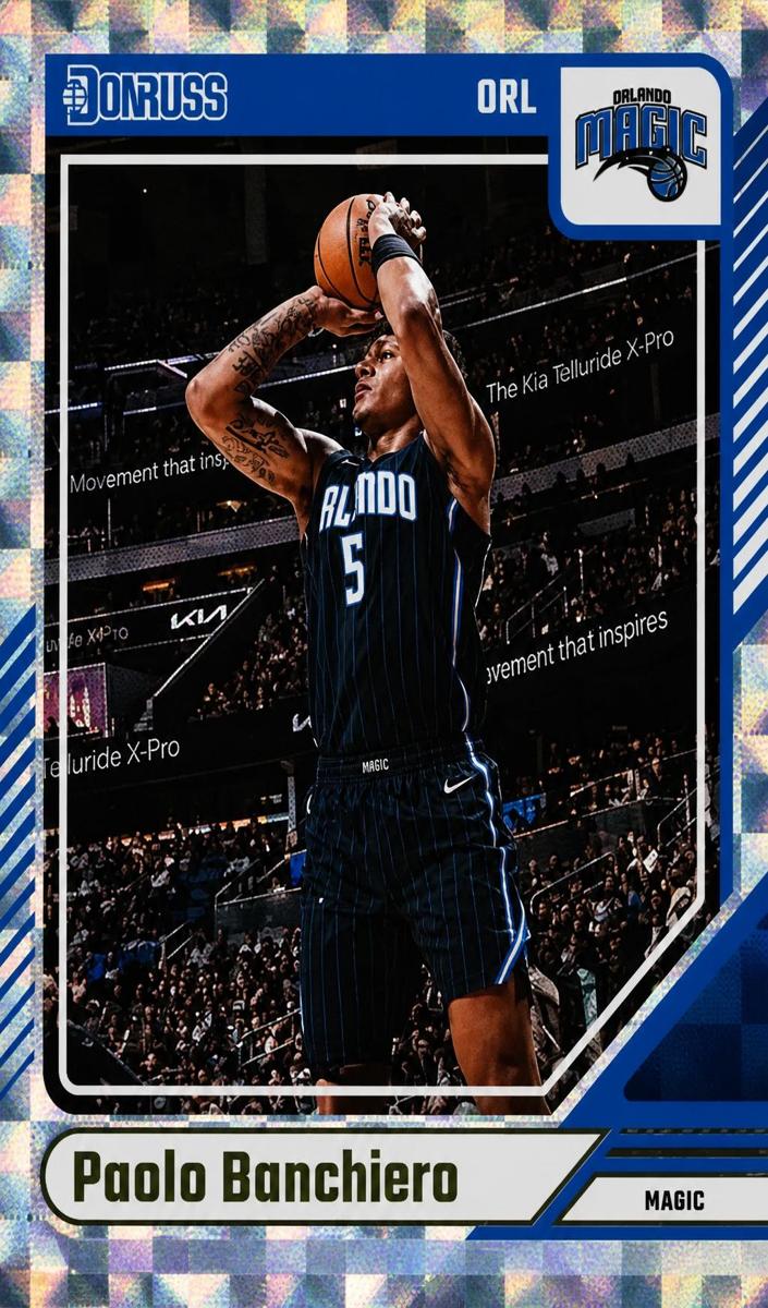 2024 Panini Donruss Basketball Hyper Paolo Banchero #2