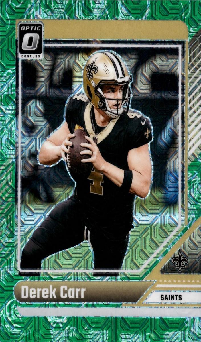 2024 Donruss Optic Football Dragon Derek Carr #139